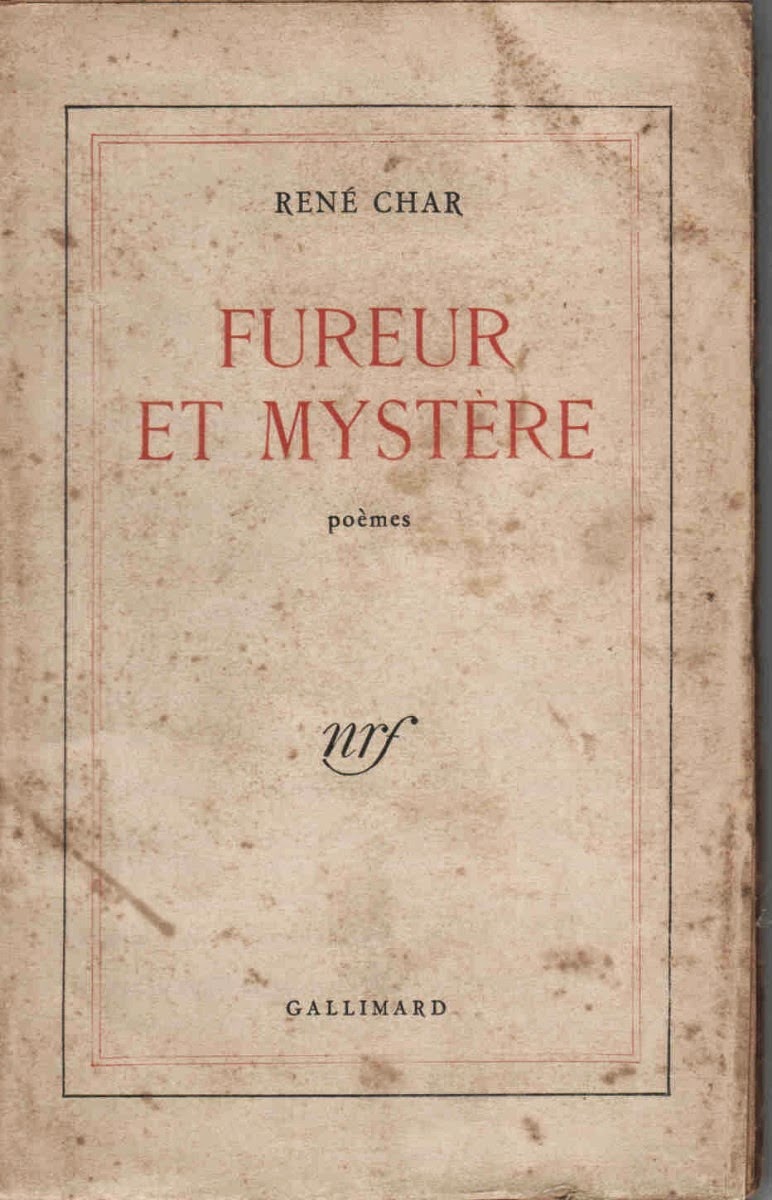 Arpose De René Char (19071988)