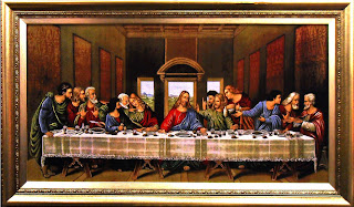 Last Supper(Tapestry Art Frame)