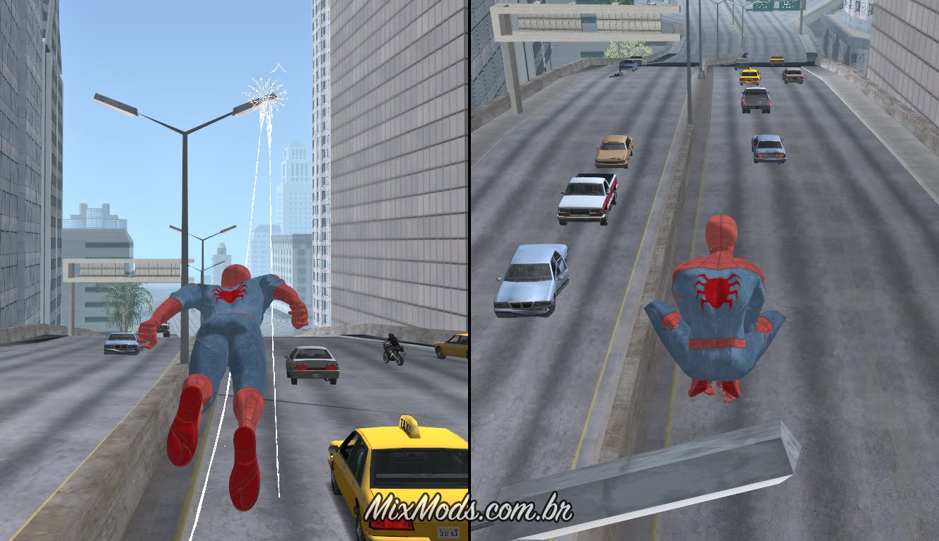 Spider-Man Mod for GTA SA by J16D (2021 BETA) - MixMods