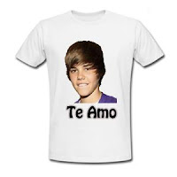 Remeras de Justin Bieber