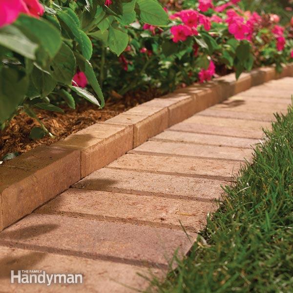 Brick Laminate Picture Brick Garden Edging