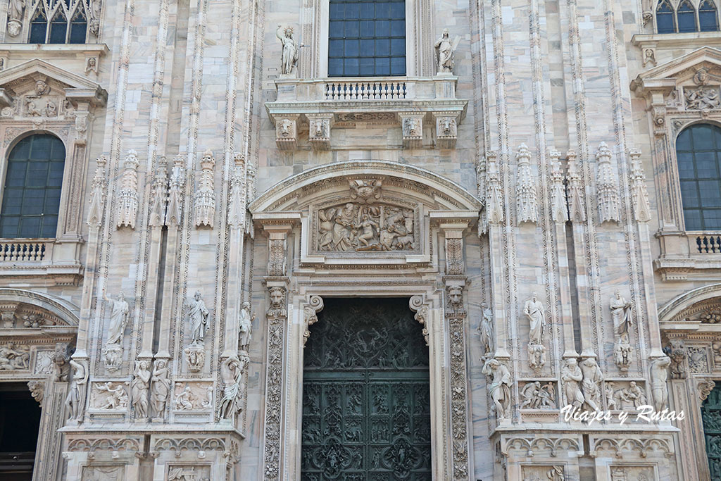 Detalles del Duomo de Milan