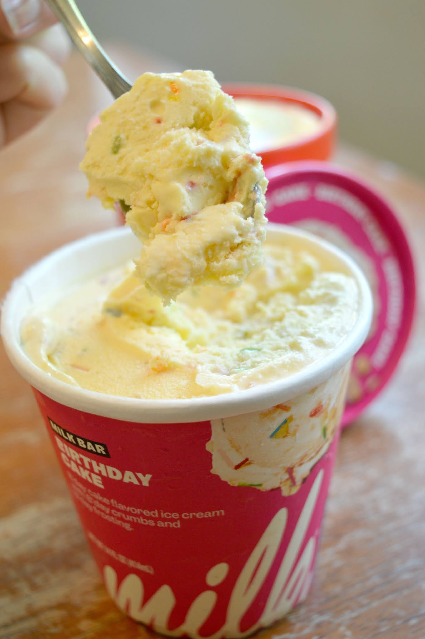 Trying the new Milk Bar Ice Cream