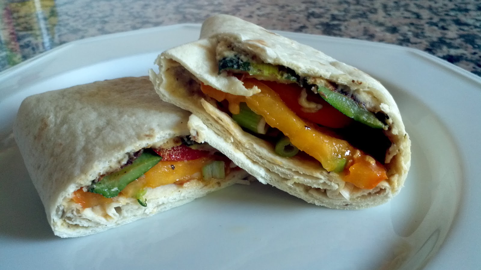 Miri's Kitchen ZucchiniHummusWraps