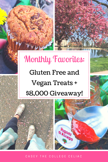 Monthly Favorites: Gluten Free Treats, an $8,000 Giveaway and More!