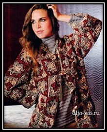 теплый жакет крючком для женщин (14) teplii-jaket-kryuchkom-dlya-jenschin (14)