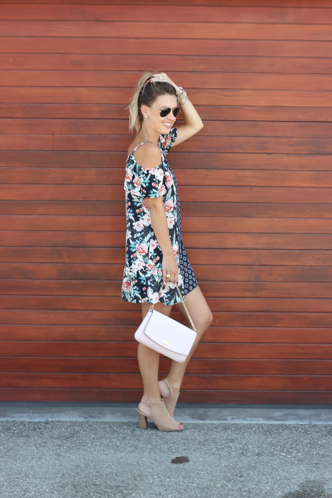 The Real Housewife of Fresno: Fall Floral Dress