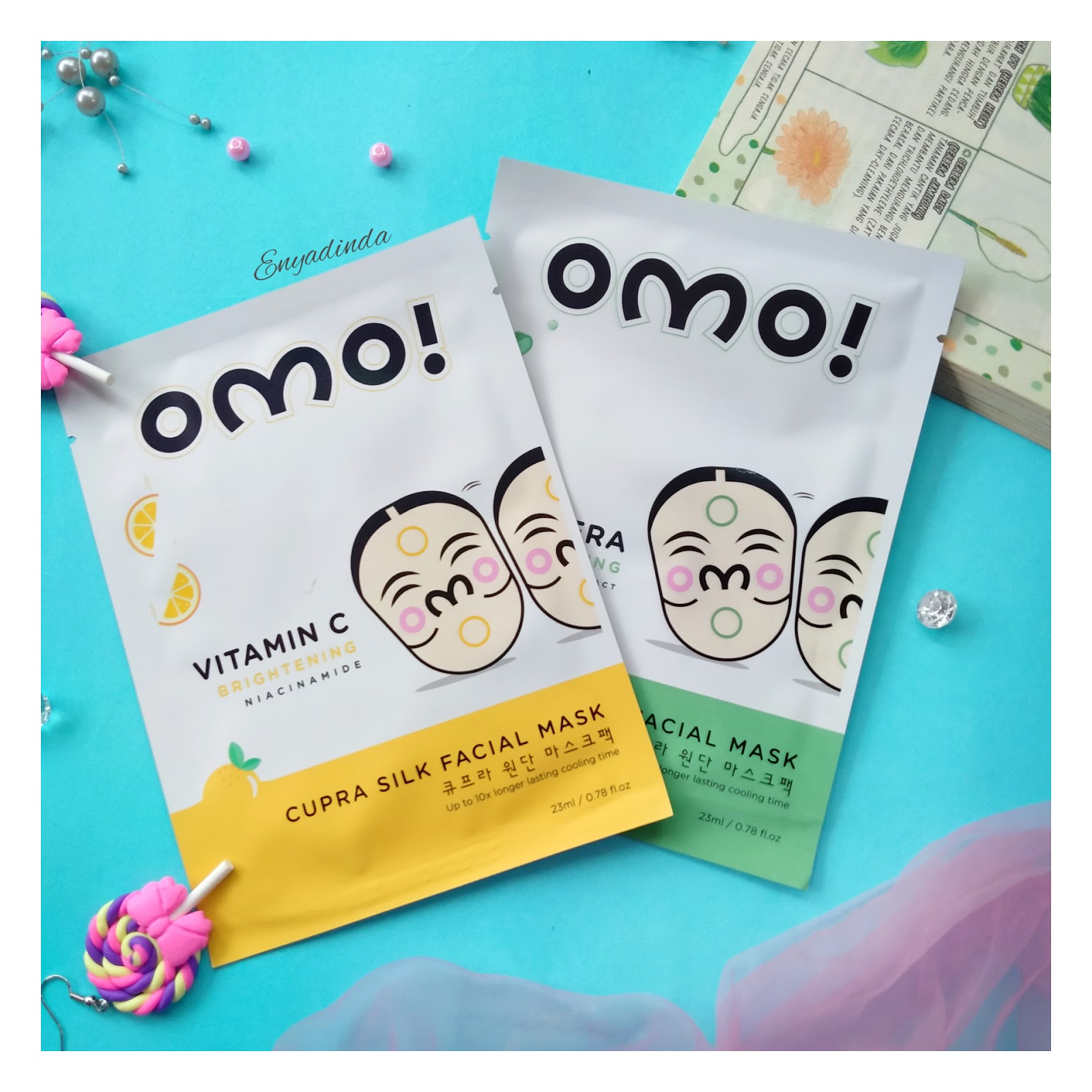 New Product Masker Korea OMO ! My First Impression (Cupra Silk Facial