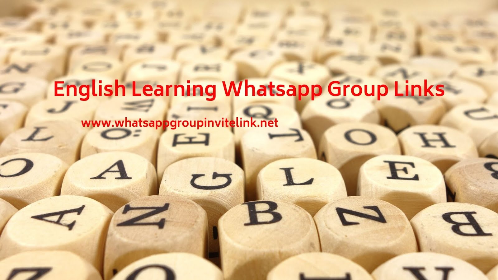 English Learning Whatsapp Group Links