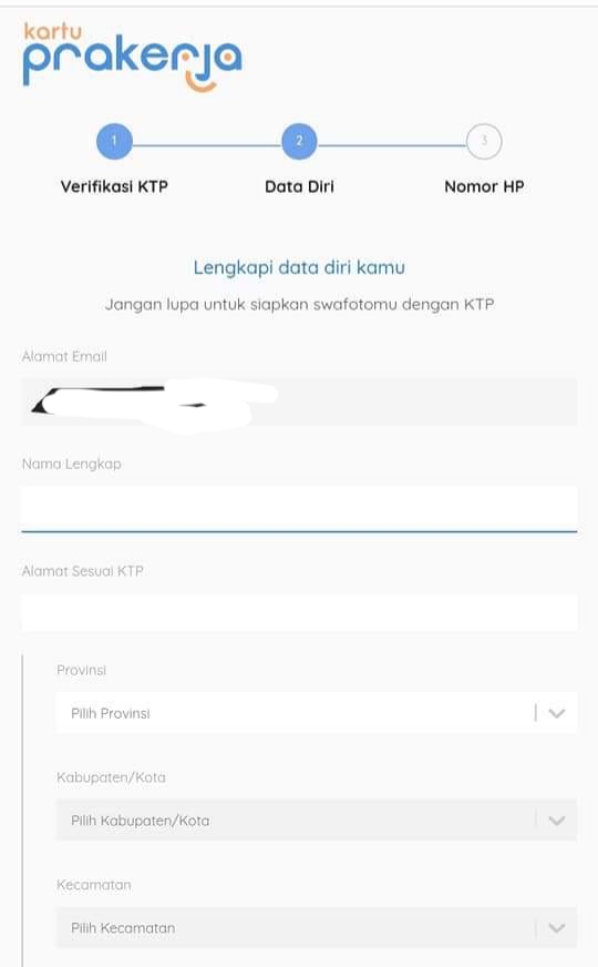 Cara Daftar Kartu Pra Kerja Online (www.prakerja.go.id ...