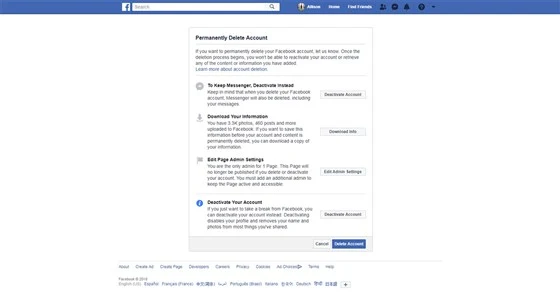 How to Delete Your Facebook Account