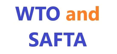 WTO and SAFTA