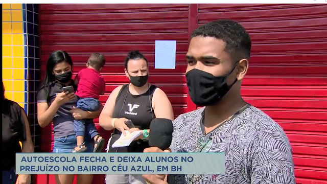 Céu Azul - Autoescola de Belo Horizonte fecha e deixa prejuzo aos alunos  .
