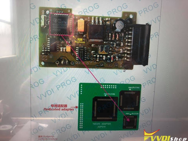 VVDI Prog Opel TMS370 Chip Not Connected 1