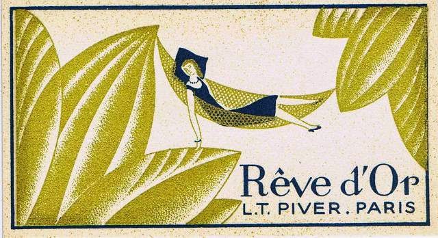 Cleopatra's Boudoir: Reve D'Or by LT Piver c1889