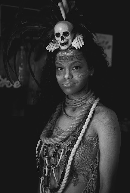 Mystic Magic, tribal, african, witchdoctor, behind the scenes, behind the scenes photos, photography, creative, inspire, designer, backstage fashion shoot, photo shoot, fashion, style, black and white,