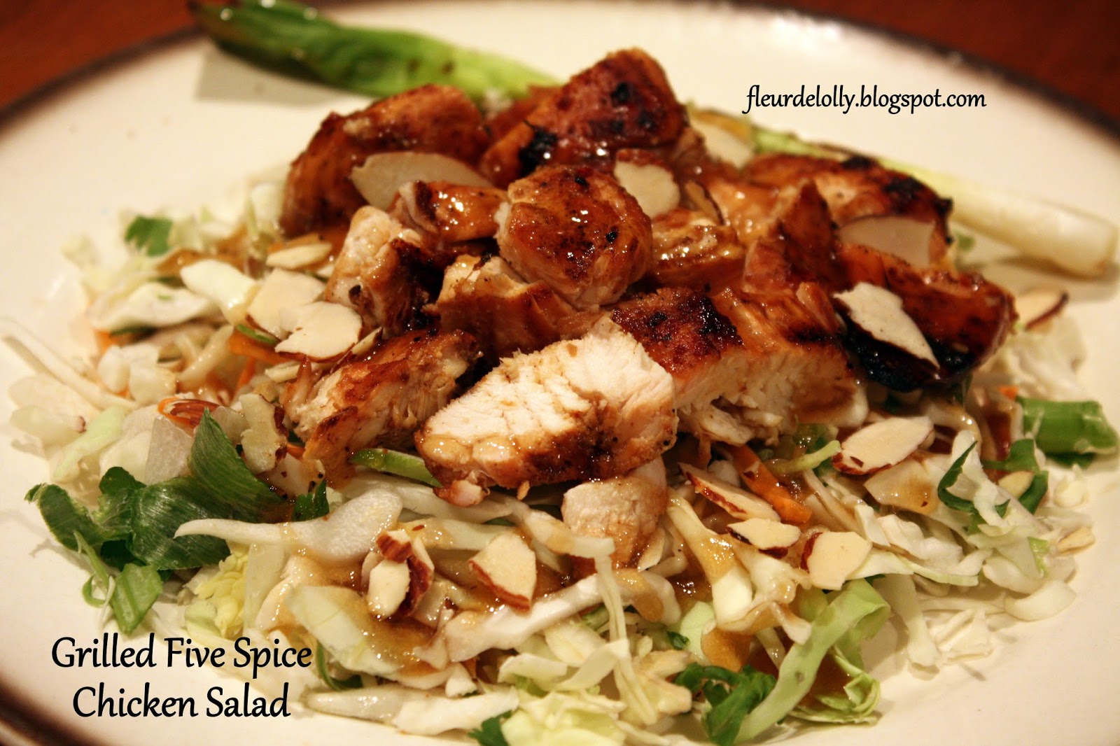Fleur de Lolly Grilled Five Spice Chicken Salad