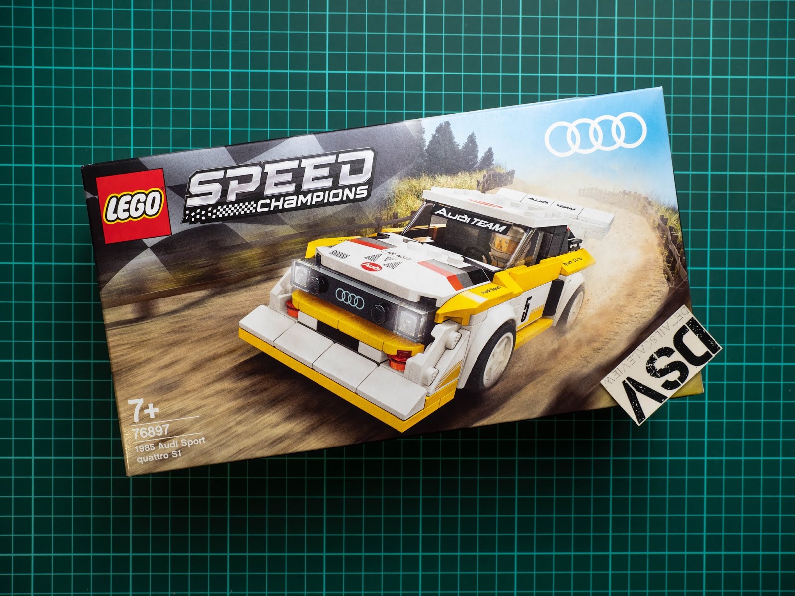 Lego Audi Sport quattro S1 Speed Champions (76897) DetailScaleView