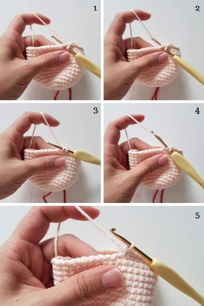 How to Yarn Under Single Crochet