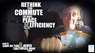 Today, we’re going to get real practical about using our commute time to make our day more peaceful and efficient.