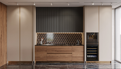 Diseño muebles de cocina: Diseño de cocina con puertas correderas