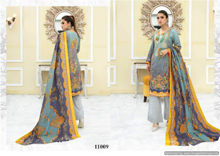 Iris vol 11 Pakistani Karachi Print Dress Material