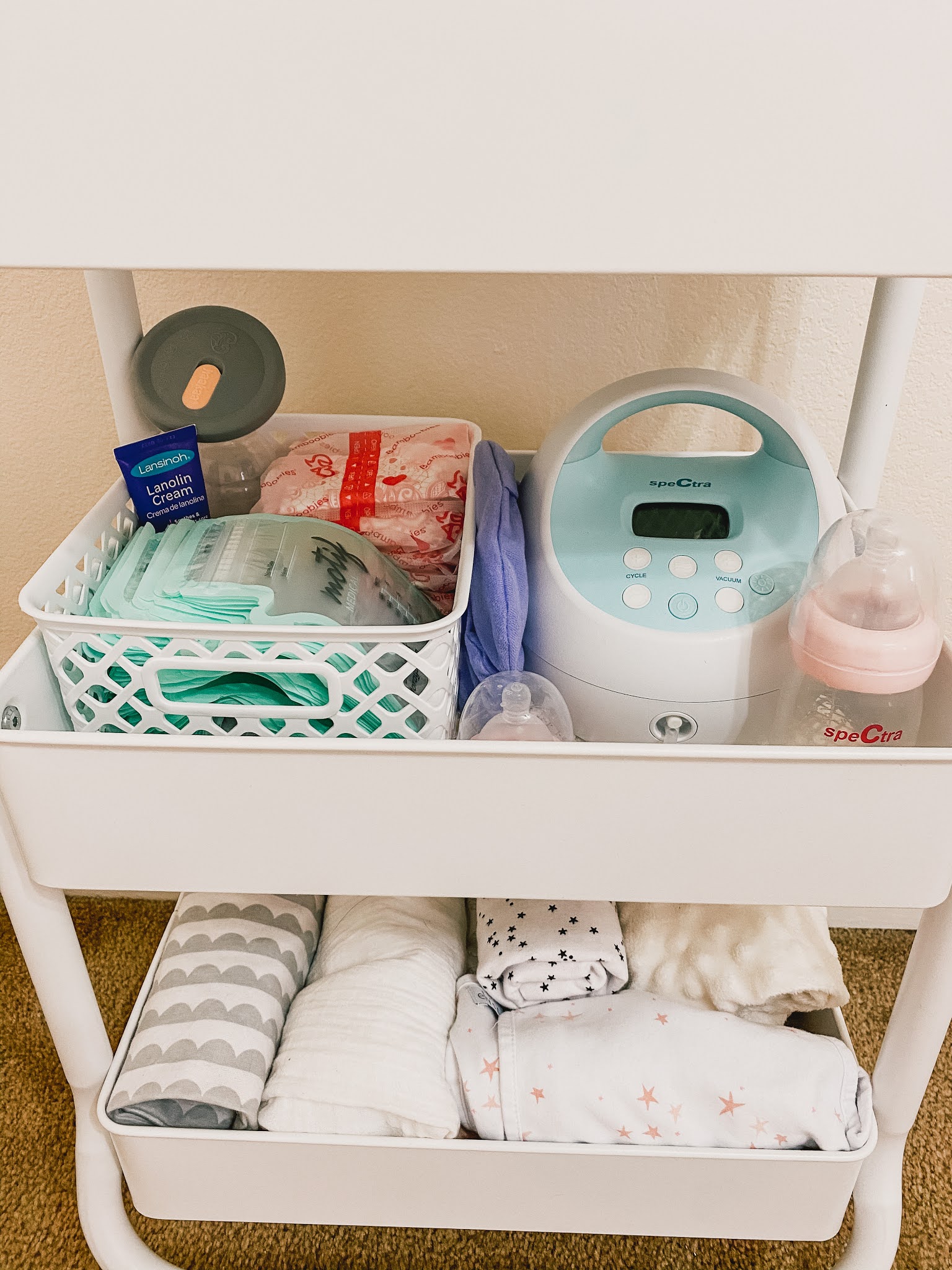 BOHO NURSERY + DIAPER/BREASTFEEDING CART — Macchiatos & Confetti