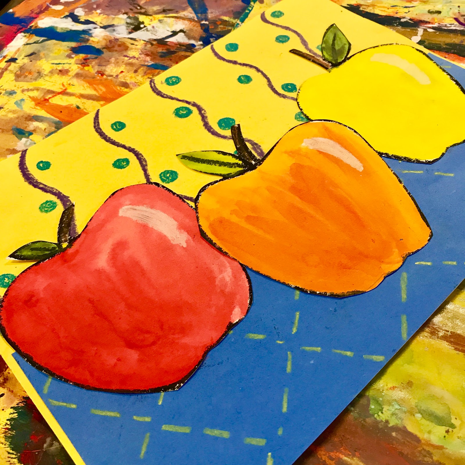 Elements Of The Art Room Kindergarten Apples