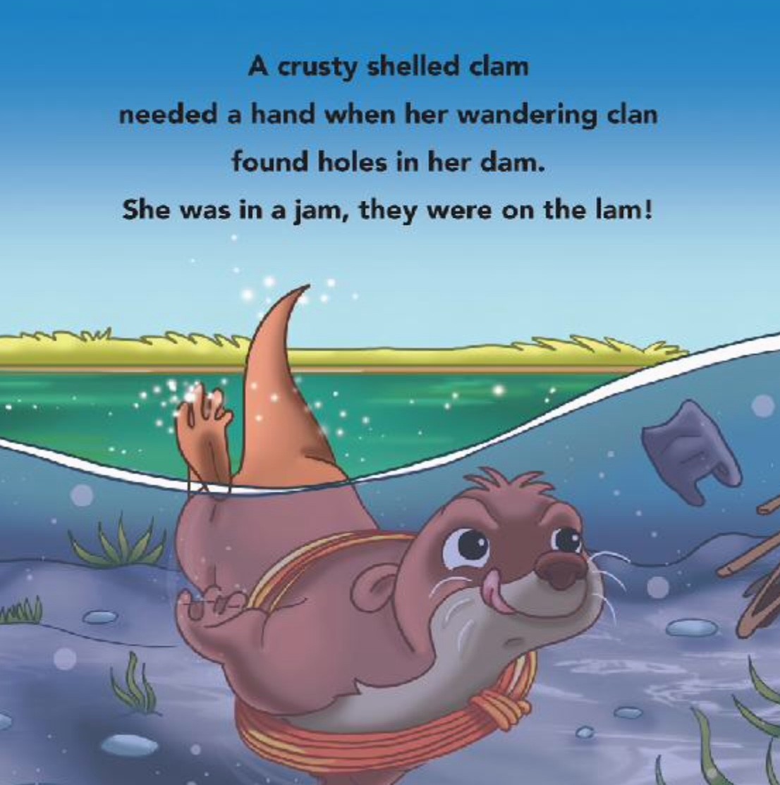 STORYWRAPS: Otto the Otter - a bookwrap