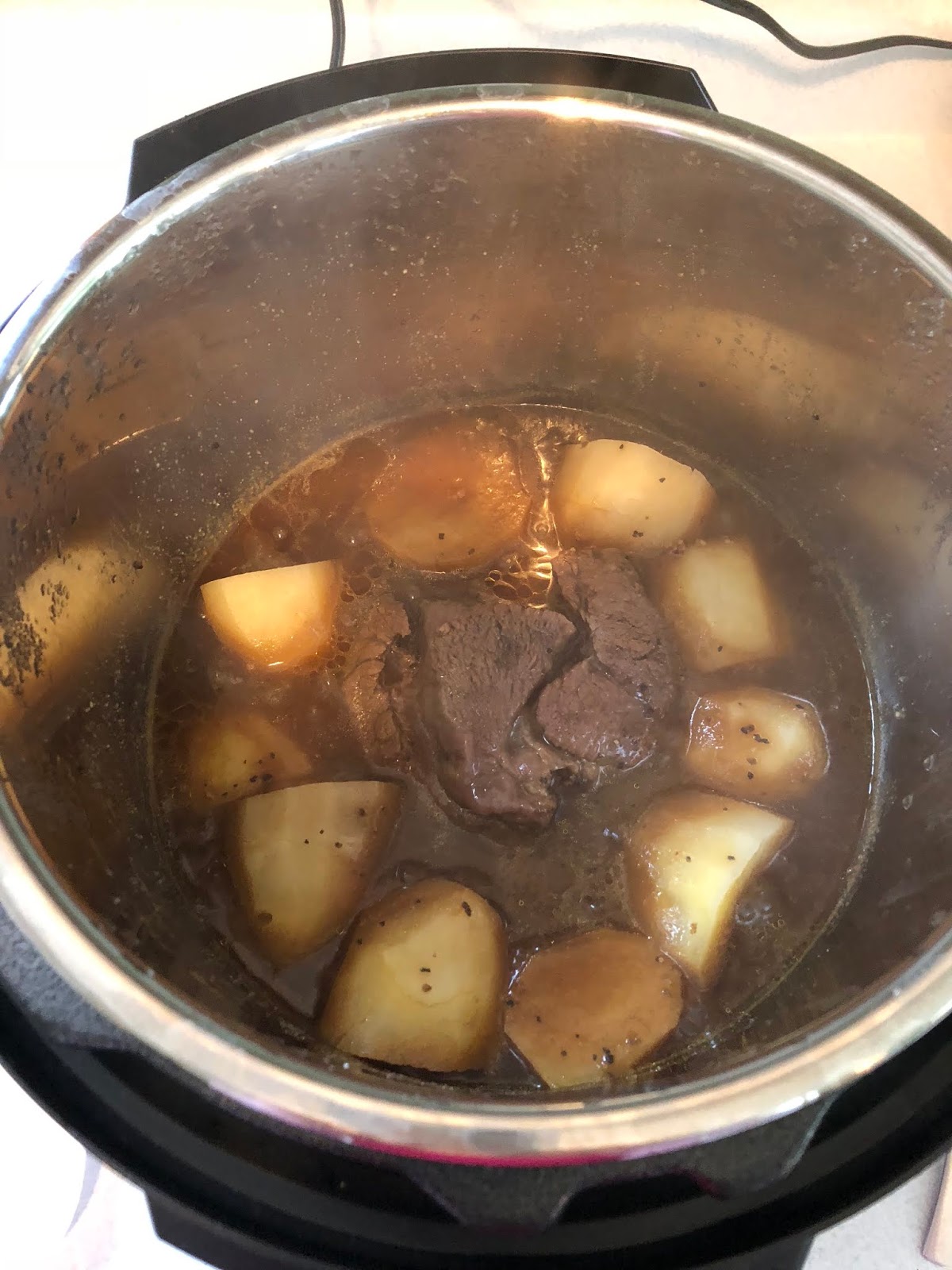 Instant Pot Roast & Potatoes