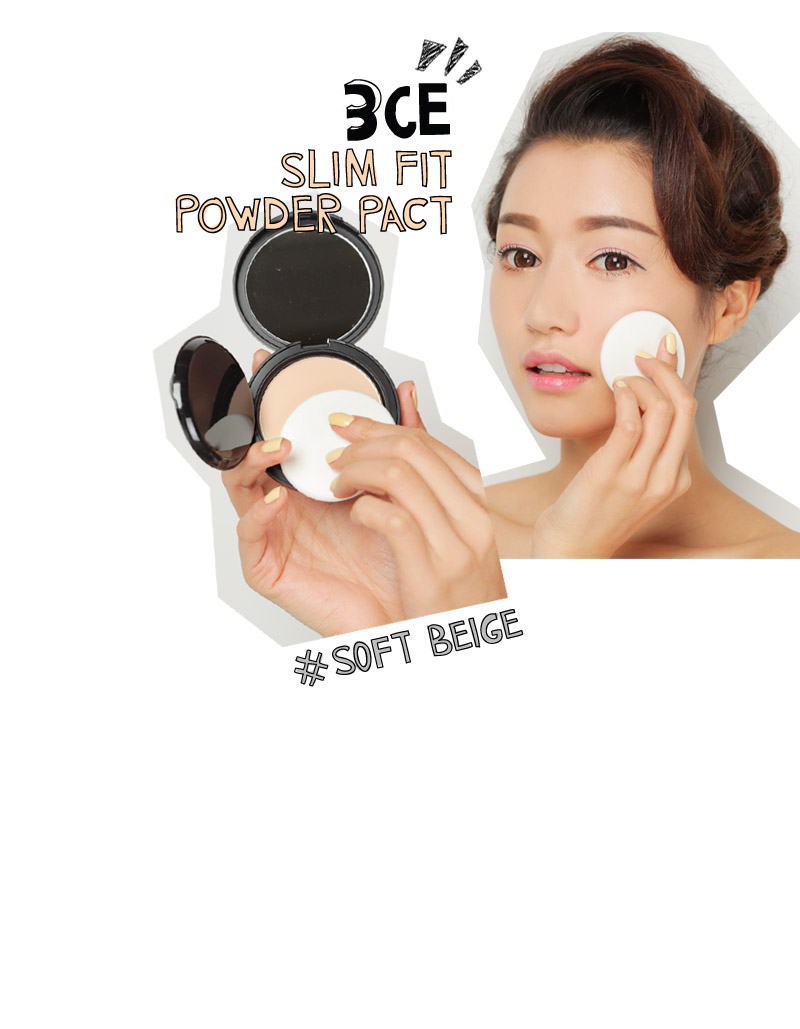 3ce Stylenanda SLIM FIT POWDER PACT 100 KOREAN