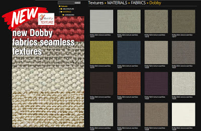 Dobby fabrics textures tiled