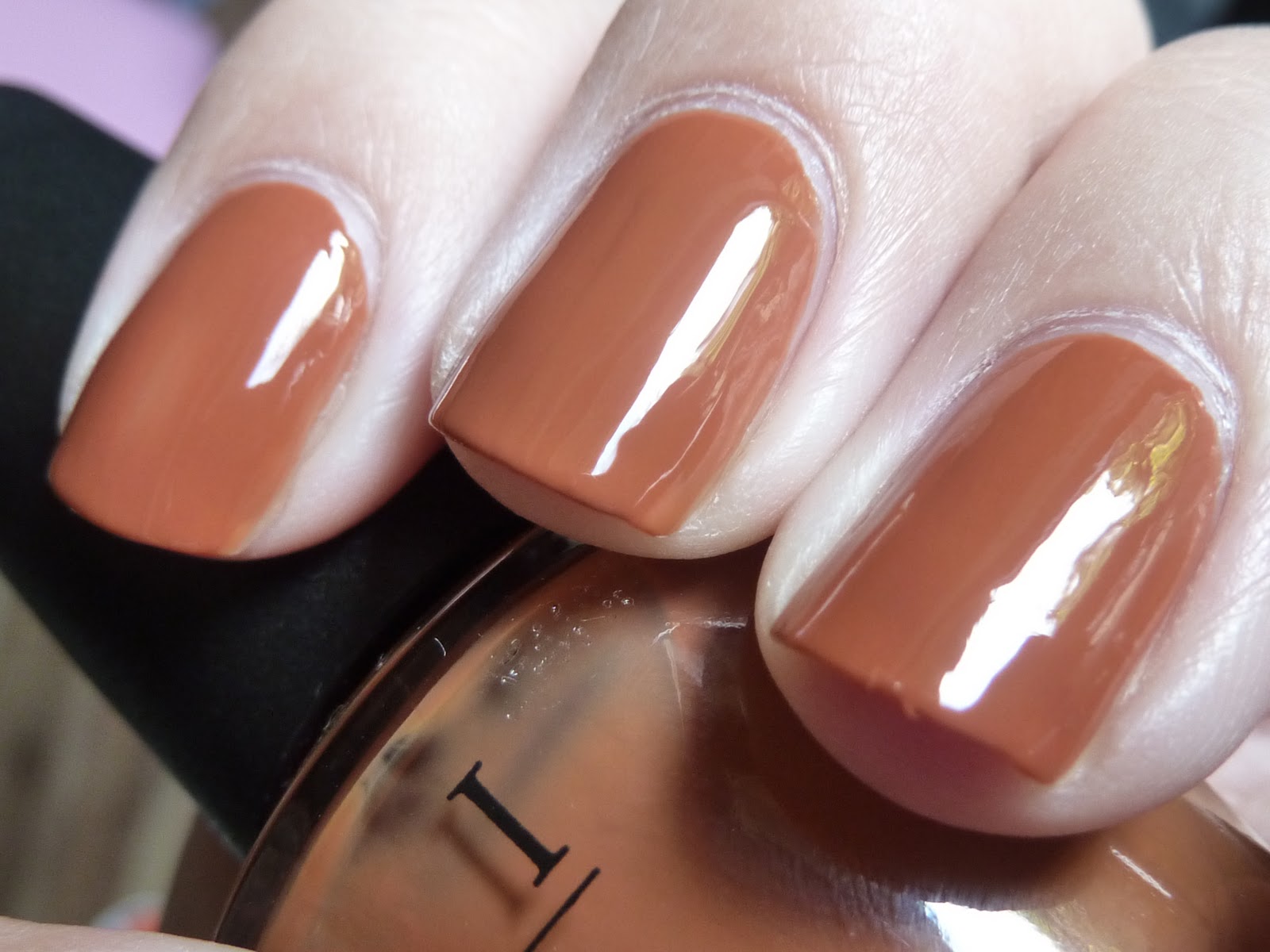 Negle Nymfer En blog om neglelak Efterårsfarver OPI Ginger Bells