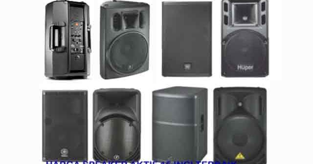 Harga Dan Daftar Speaker Aktif Outdoor Merk Paling Bagus Januari 2021 Peralatan Sound System
