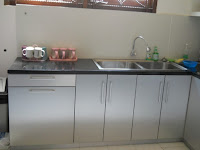 Kitchen Set Finishing Stainless Steel Semarang