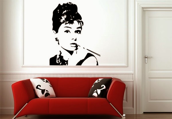 Decorating with Audrey Hepburn