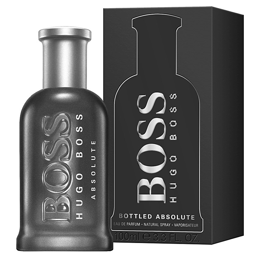 **New** Boss Bottled Absolute by Hugo Boss Eau De Parfum Spray ~ Full ...