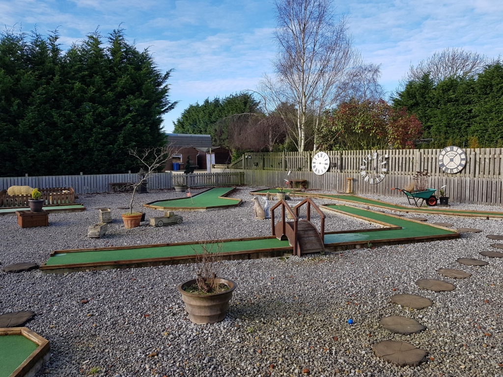 The Ham and Egger Files Sunnybank Gardens Crazy Golf course in