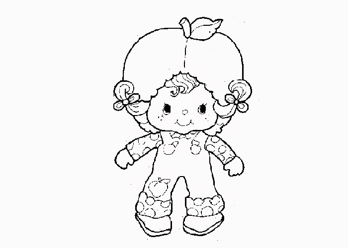 Baby Strawberry Shortcake coloring pages | Free Coloring Pages and Coloring Books for Kids