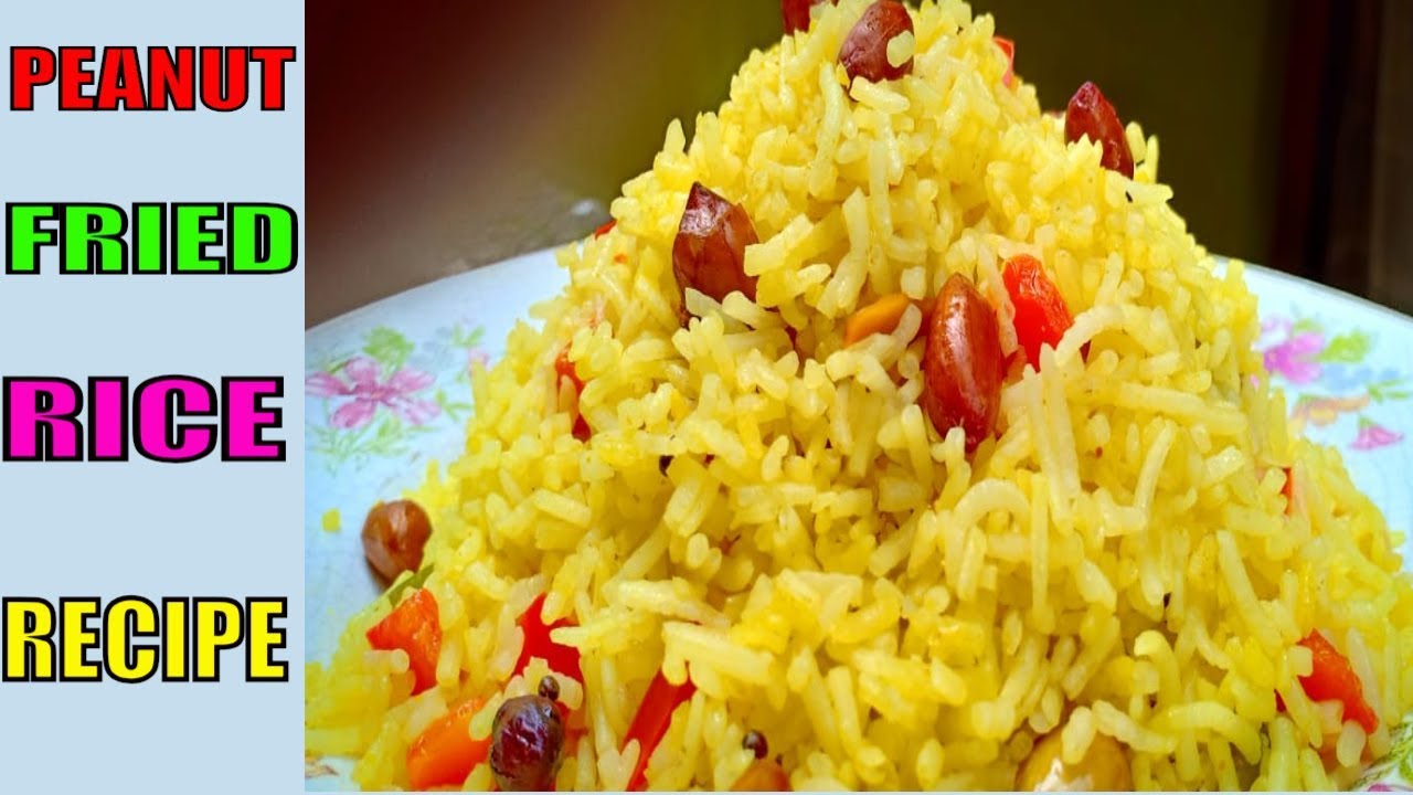 Peanut Fried Rice Peanut Fried Rice Recipe How to Make Peanut