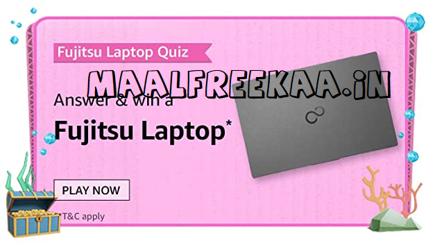 Amazon Fujitsu Laptop Quiz Time Answer Fujitsu Laptop Quiz Time Answer & Win Laptop
