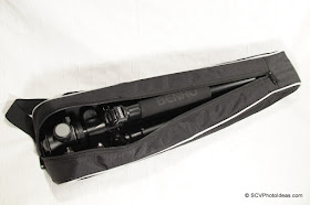 Benro A-298EX + Benro B-2 inside carrying case