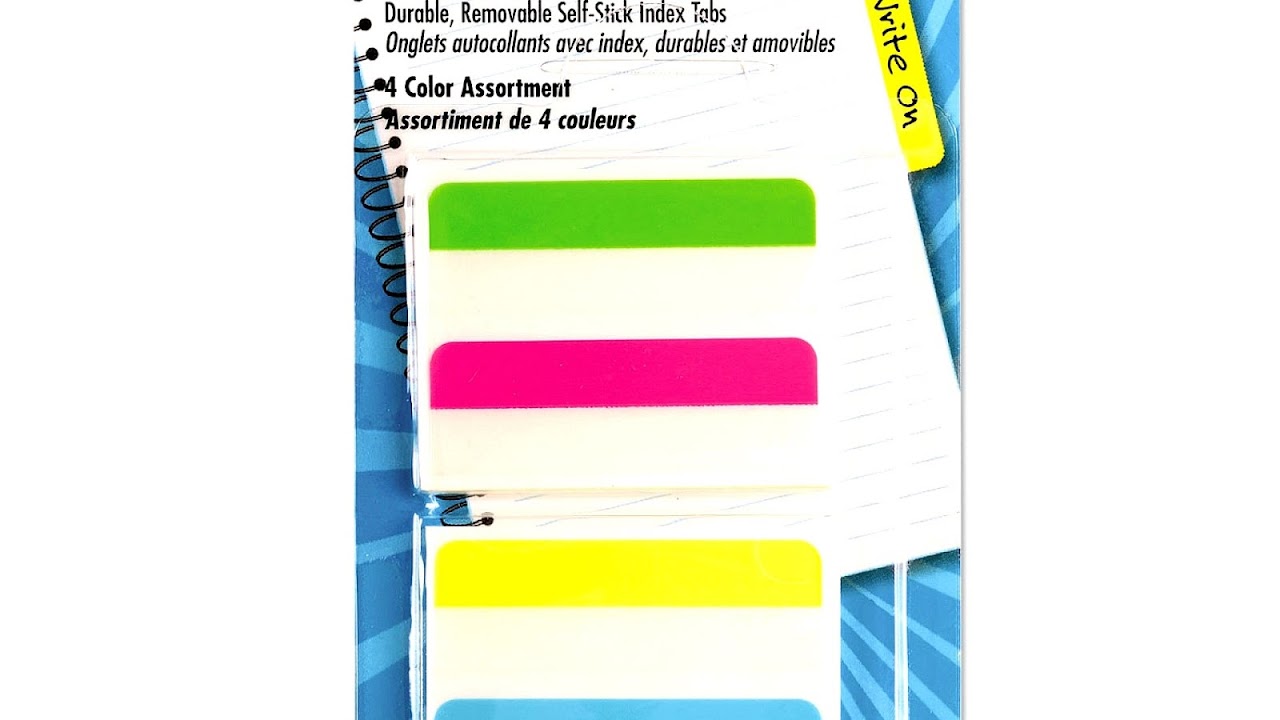 Self Adhesive Index Tabs Index Choices