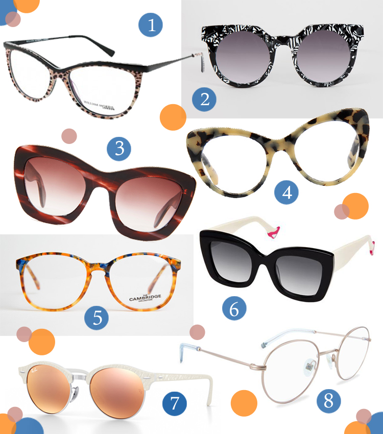 Glasses Wishlist spectacular spectacles, glasses, wish list, sunglasses, girls who wear glasses, stylish glasses, William Morris London, Poppy Lissiman x Lazy Oaf, Kirk Originals, Pretavoir, Pret A Voir, Spex Pistols, House of Hollands, Ray-ban, Iolla, #seewithiolla