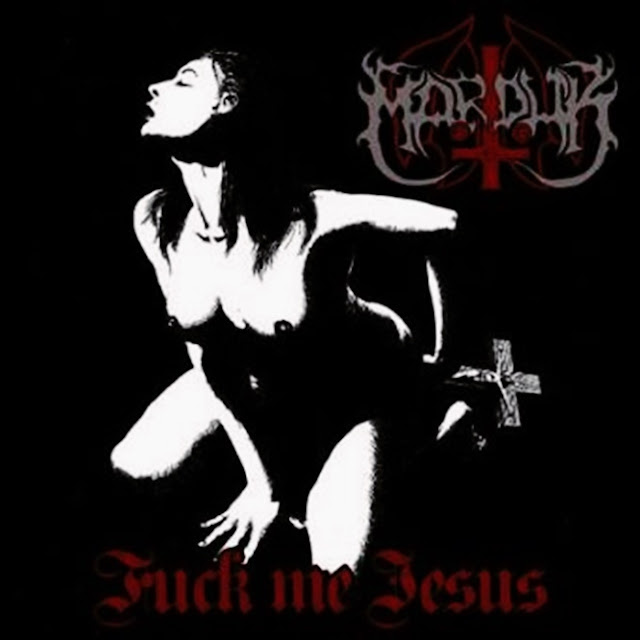 Capa do álbum Fuck Me Jesus, da banda Marduk.