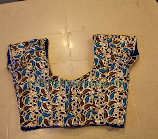 Blouse Designs for Net Tissue Sarees - Saree Blouse Patterns