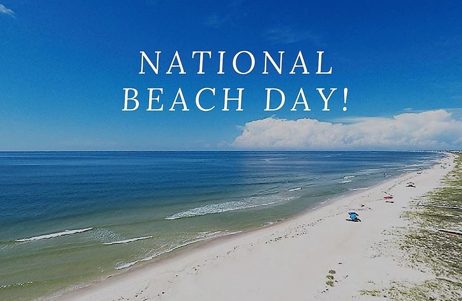 National Beach Day Wishes Images What's up Today
