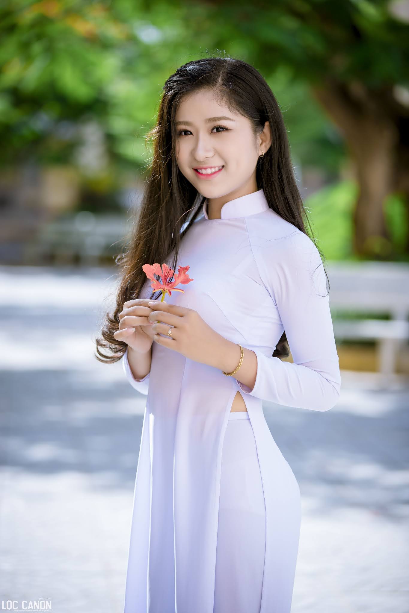 Tuyển tập girl xinh gái đẹp Việt Nam mặc áo dài đẹp mê hồn #39 - 6