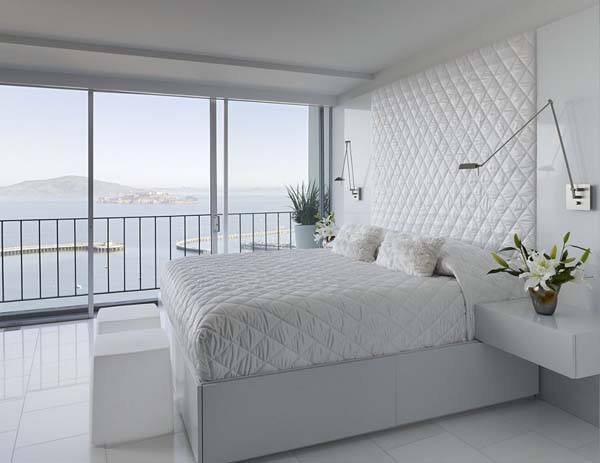 Dormitorio Completamente Diseñado en Blanco: Una Idea Que Puede