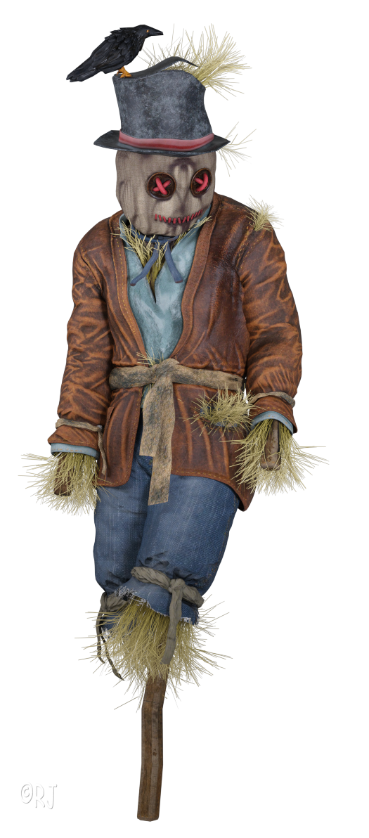 Delightfully Demented DazZariffic Straw Man